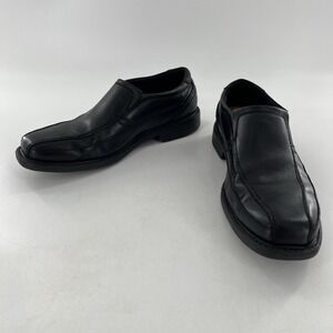 Rockport Trutech Style Leader 2 Bike Toe Slip On Mens Loafer Black 10 M